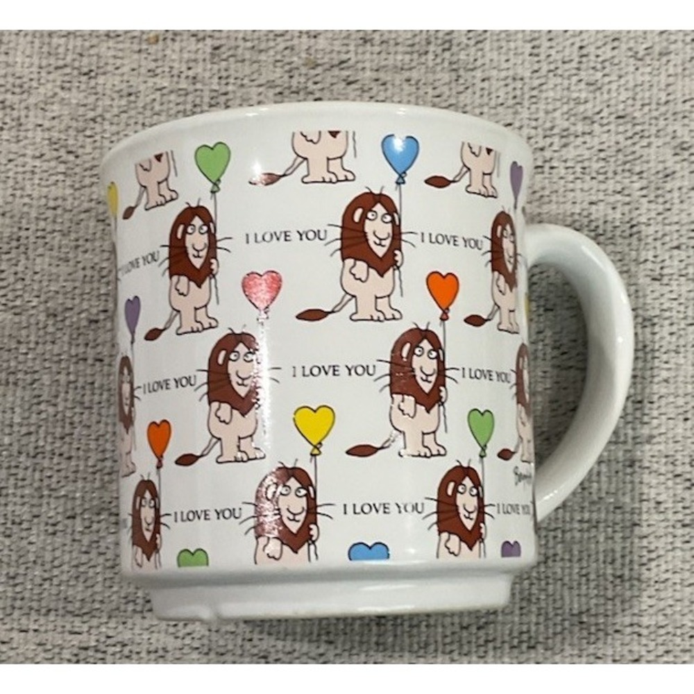 Sandra Boynton‎ I Love You Lion Mug